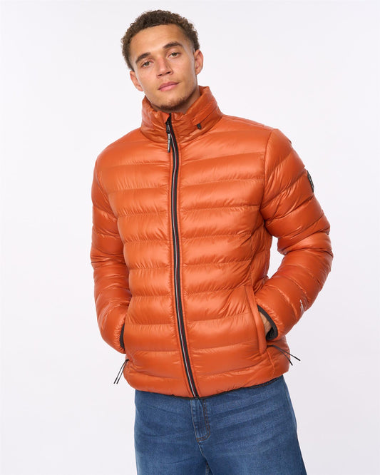 Shemmy Two Quilted Jacket Orange