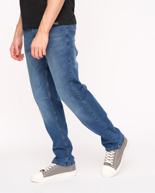 Kelvyn Relaxed Fit Jeans Mid Wash