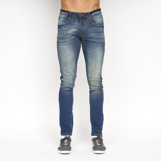 Tranfold Slim Fit Jeans Tinted Blue