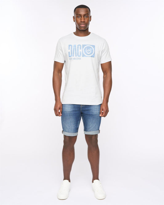 Mustone Denim Shorts Dark Stone Wash