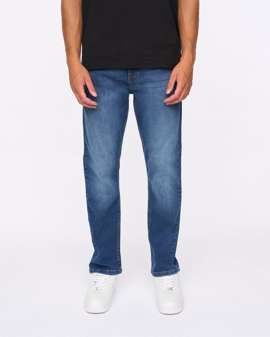 Hydras Straight Leg Jeans Mid Wash