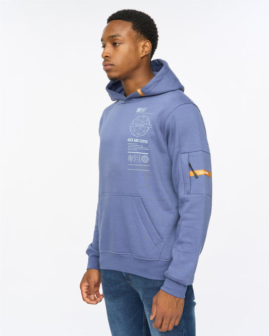 Ashland Hoodie Denim Blue