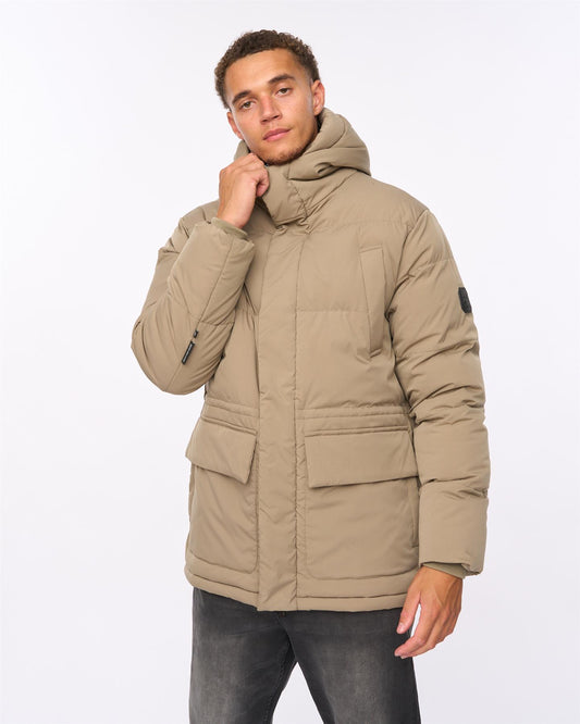 Fletchley Puffer Jacket Beige