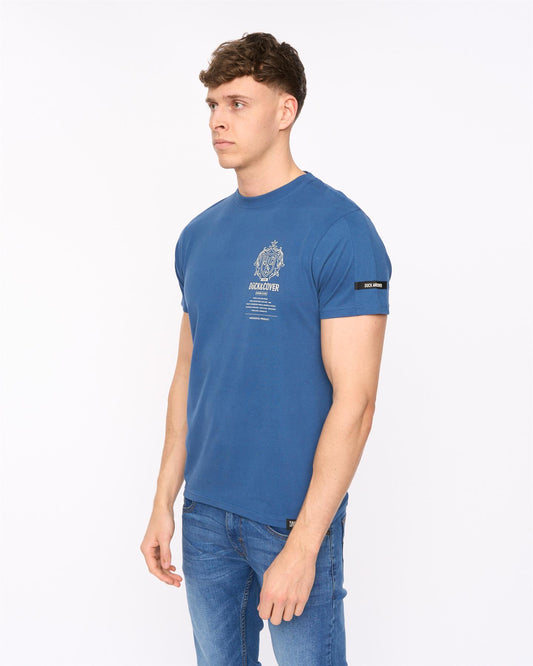 Stoneham T-Shirt Denim Blue