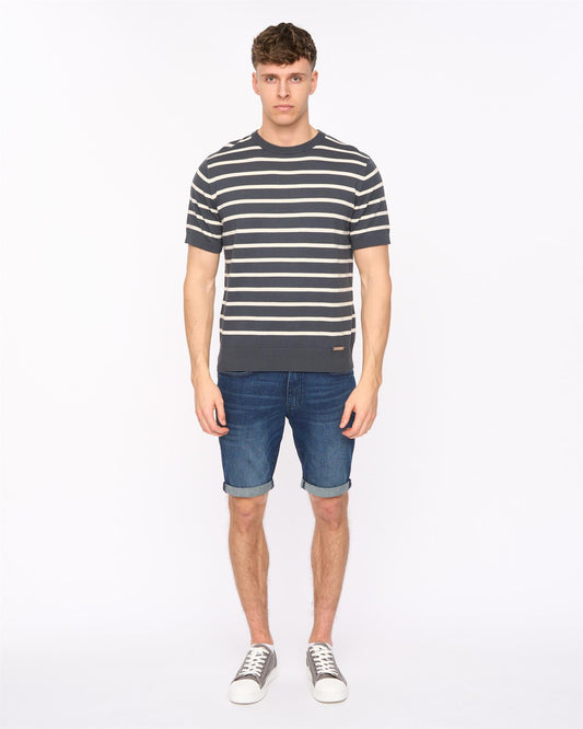 Norwell Knit T-Shirt Slate Blue