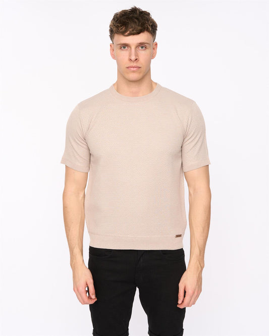 Marvela Knit T-Shirt Stone