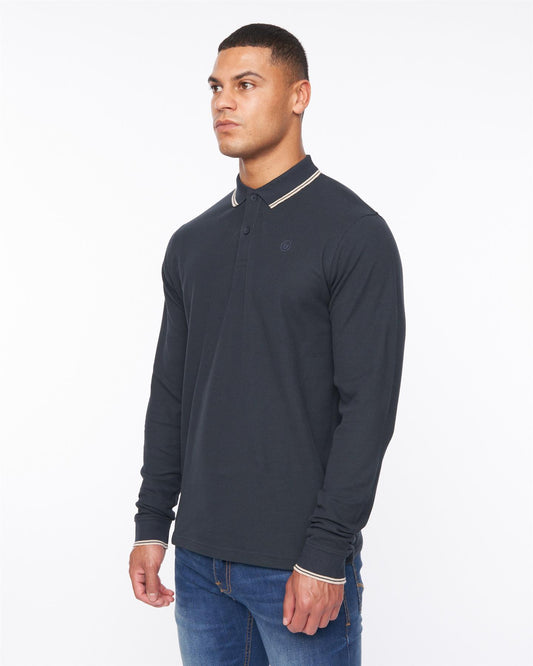 Roxberry Long Sleeve Polo Navy