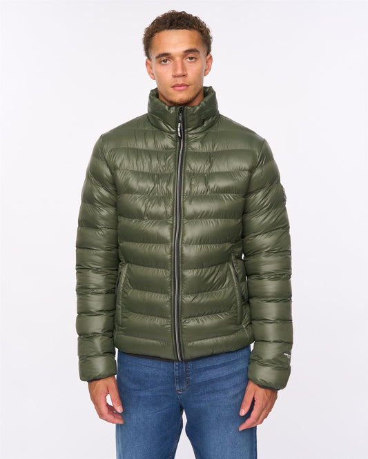 Shemmy Two Quilted Jacket Dark Olive