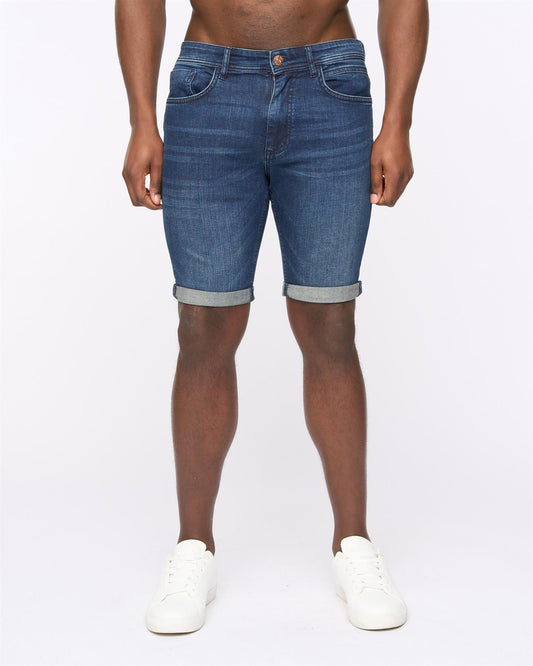 Zeki Shorts Dark Wash