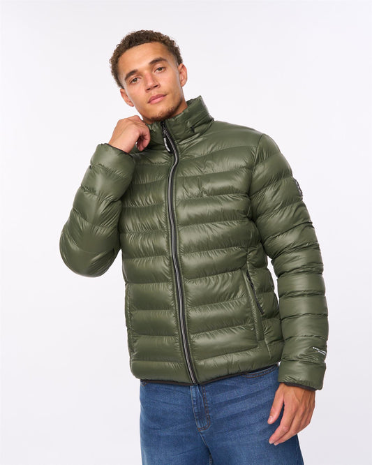 Shemmy Two Quilted Jacket Dark Olive