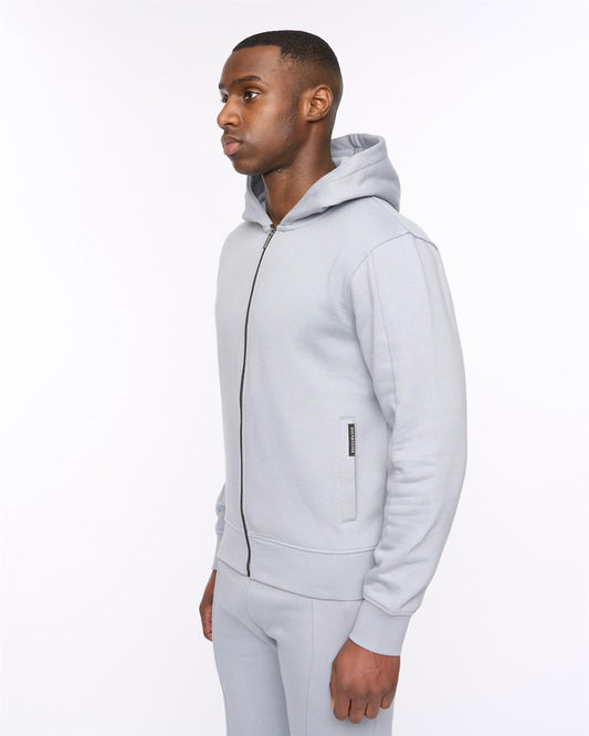 Chemtars Zip Thru Hoodie Steel Blue
