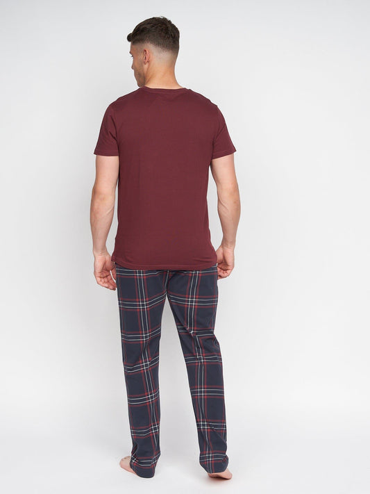 Callister Loungewear Set Burgundy