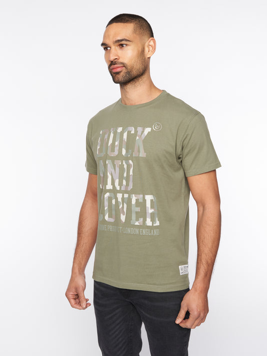 Carrillo T-Shirt Khaki Green