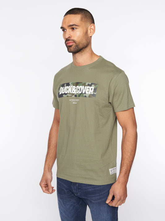 Davilo T-Shirt Khaki Green