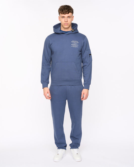 Rayland Hoodie Denim Blue