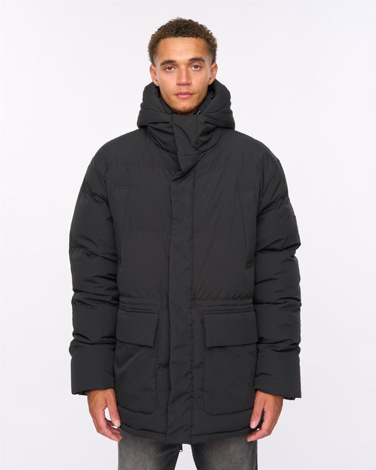 Fletchley Puffer Jacket Black