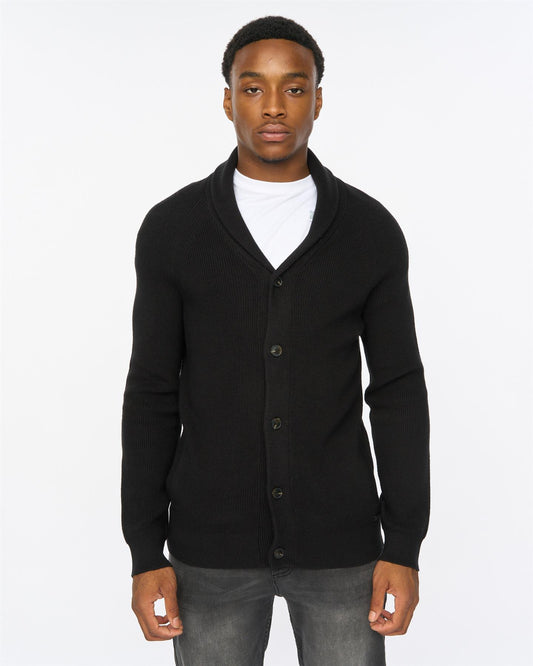 Venosa Shawl Cardigan Black
