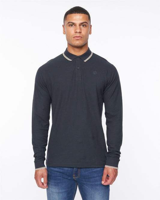 Roxberry Long Sleeve Polo Navy