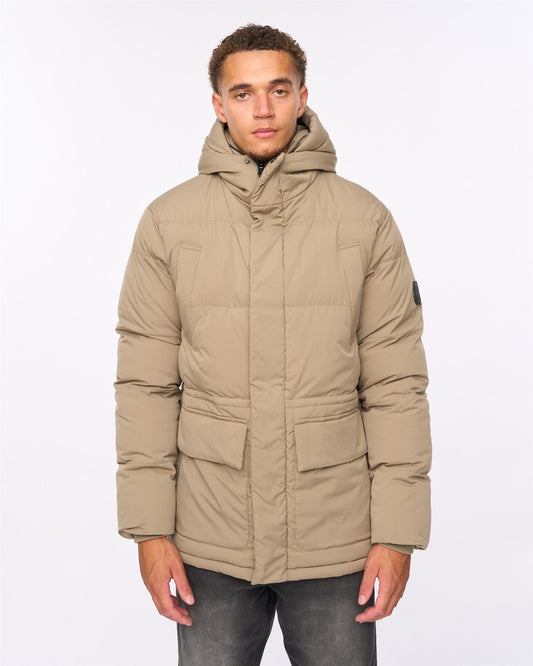 Fletchley Puffer Jacket Beige