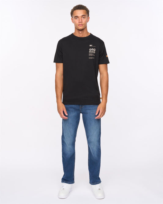 Hydras Straight Leg Jeans Mid Wash