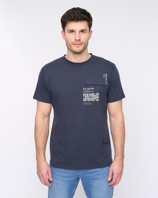 Trentflax T-Shirt Dark Navy
