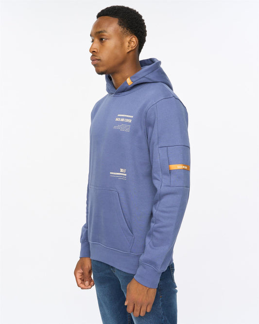 Ambridge Hoodie Denim Blue