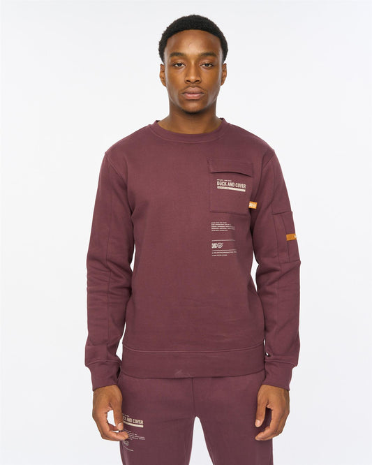 Applewood Crew Sweat Raisin