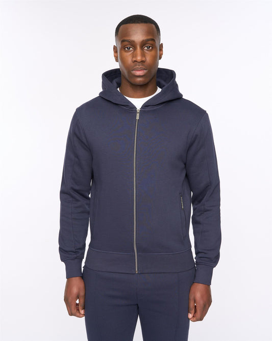 Chemtars Zip Thru Hoodie Navy
