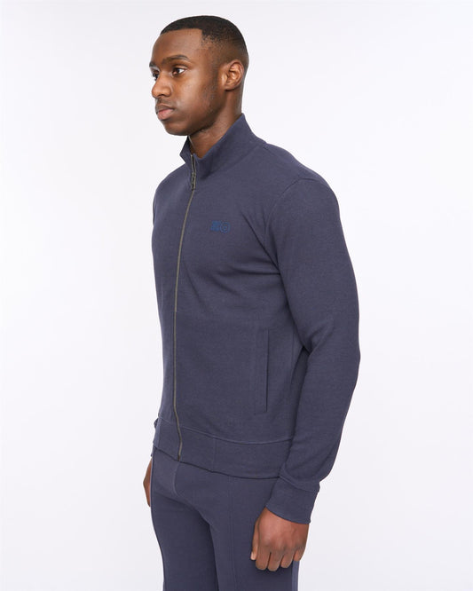 Hannings Zip Thru Dark Navy