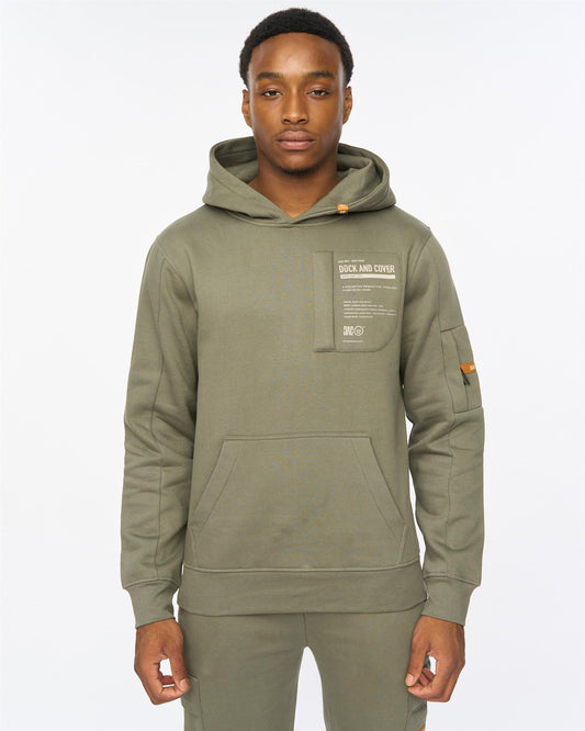 Adamsberg Hoodie Dark Olive
