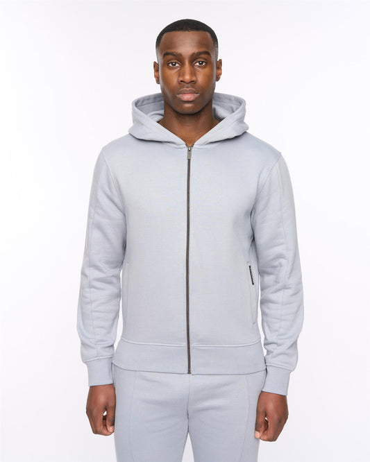 Chemtars Zip Thru Hoodie Steel Blue