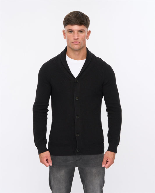 Venosa Shawl Cardigan Black