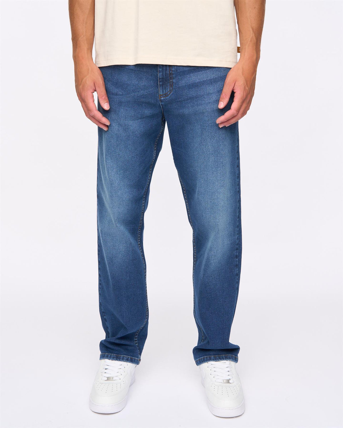 Rushawn Relaxed Fit Jeans Mid Wash