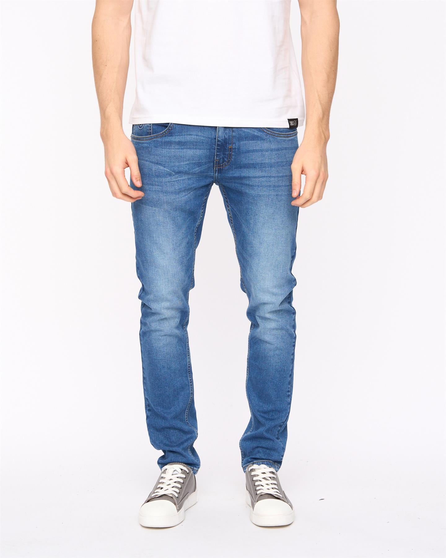 Doves Slim Fit Jeans Mid Wash