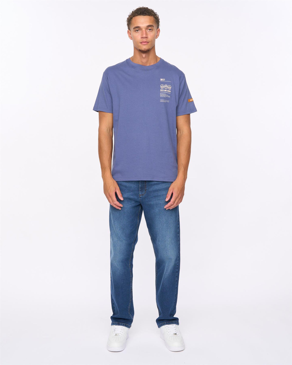 Cramptone T-Shirt Denim Blue