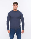 Consenza Crew Knit Navy