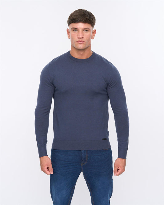 Consenza Crew Knit Navy