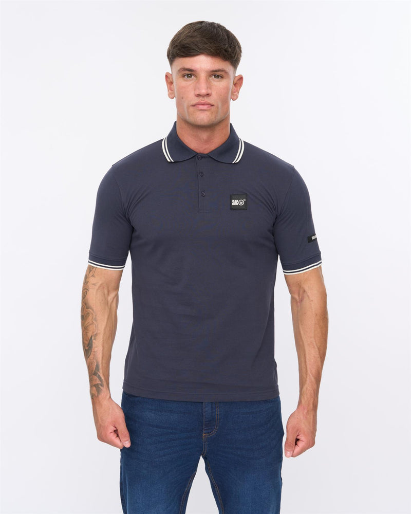 Wrentham Polo Denim Blue