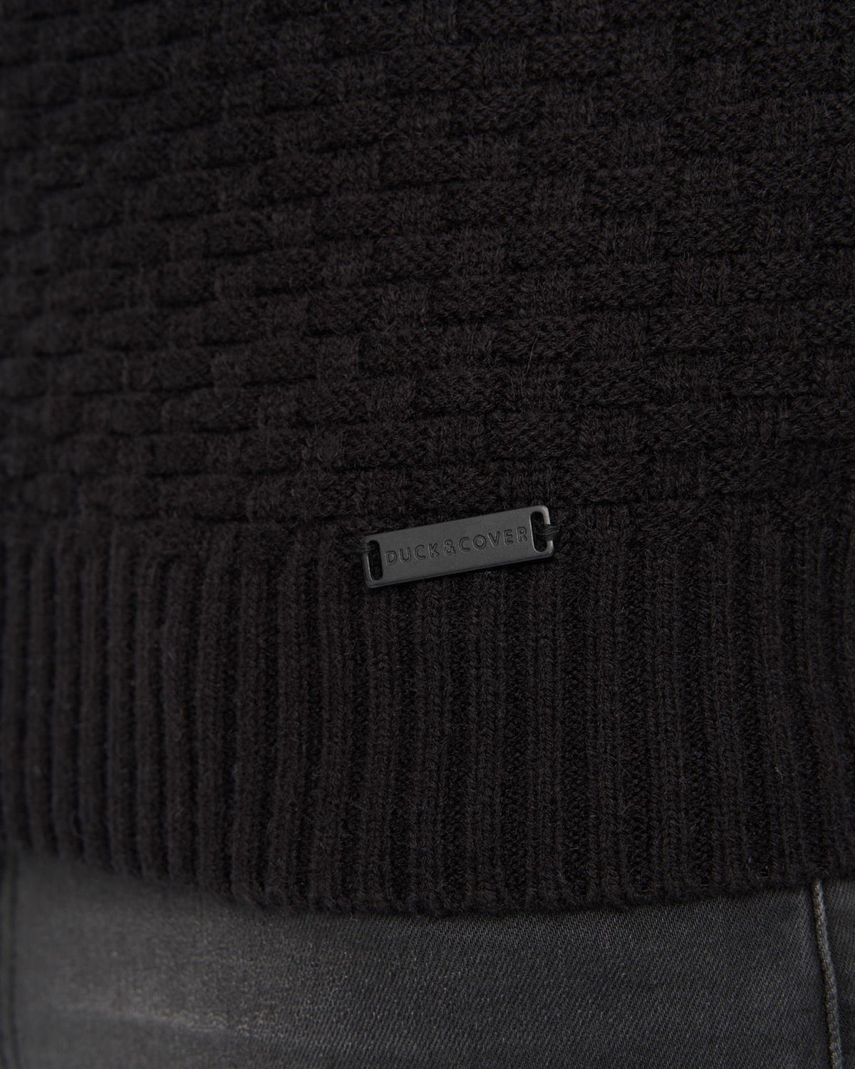 Matera Textured Knit Black
