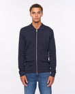 Melfi Zip Thru Knit Navy