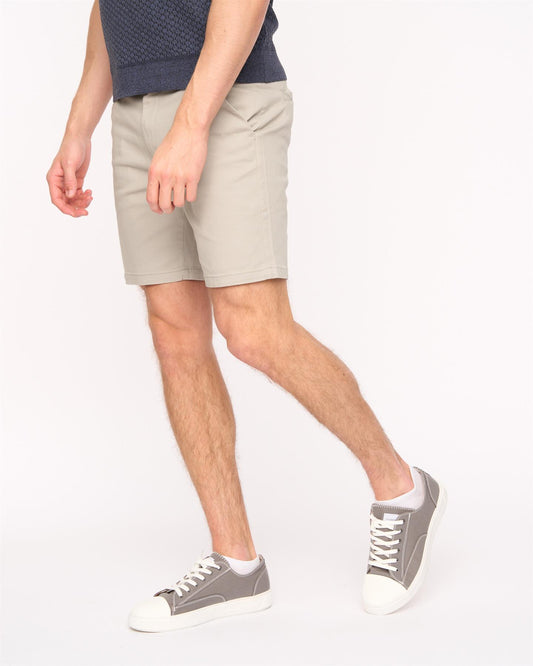 Everett Chino Shorts Light Grey