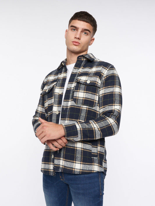 Francore Overshirt Navy Check