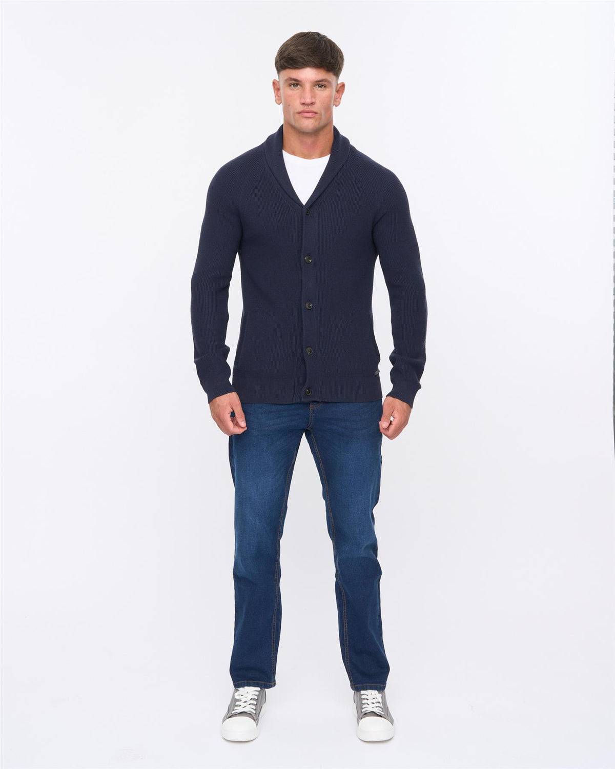 Venosa Shawl Cardigan Navy