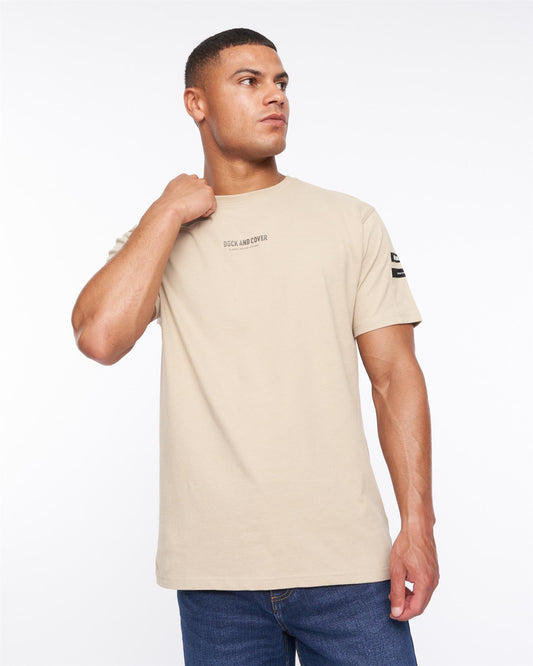 Brammers T-Shirt Greige