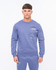 Applewood Crew Sweat Denim Blue