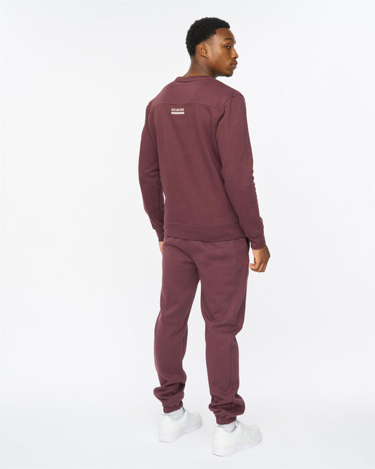 Applewood Crew & Joggers Set Raisin