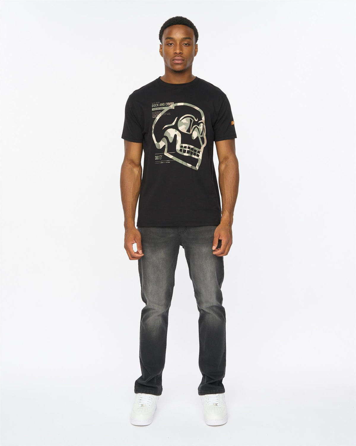 Janstar Straight Leg Jeans Black Wash