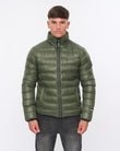 Shemmy Two Quilted Jacket Dark Olive