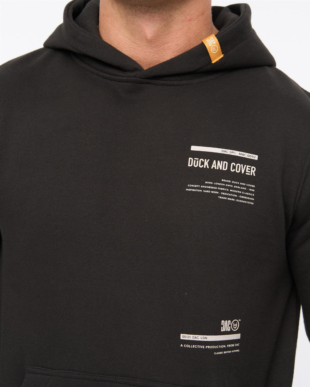 Ambridge Hoodie Black