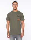 Heningys T-Shirt Dark Olive